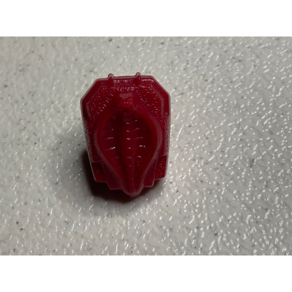 Vintage 1984 Gi Joe Baroness Red Backpack From BATTLE Gear Accessory Pack #4